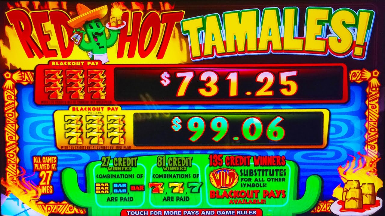 Red hot tamales slot game